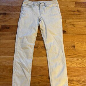 Athleta Sculptek light blue light weight stretch jeans